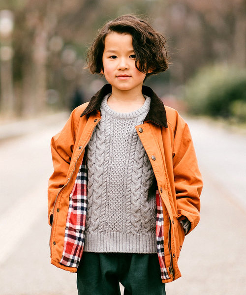 DILASH（ディラッシュ）の「フード取り外し可防寒ジャケット（その他アウター・キッズ・ブラック/ブラウン/ネイビー・90/100/110/120/80/130/140）」の3枚目の写真