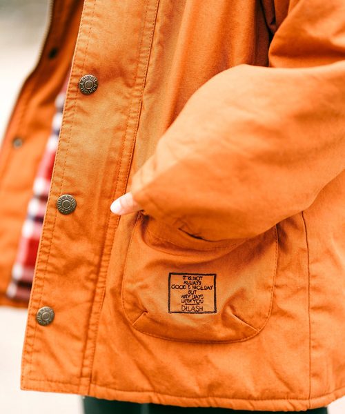 DILASH（ディラッシュ）の「フード取り外し可防寒ジャケット（その他アウター・キッズ・ブラック/ブラウン/ネイビー・90/100/110/120/80/130/140）」の10枚目の写真