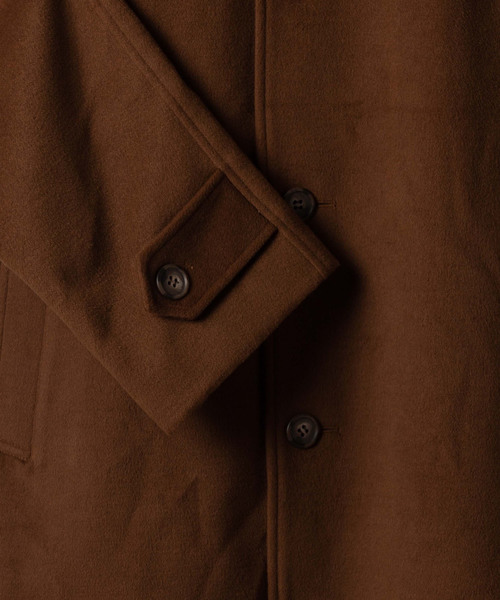 WEGO（ウィゴー）の「WEGO/ステンカラーロングコート（ステンカラーコート・レディース・ブラウン/カーキ・FREE）」の8枚目の写真