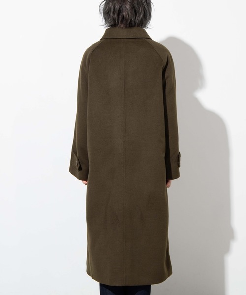 WEGO（ウィゴー）の「WEGO/ステンカラーロングコート（ステンカラーコート・レディース・ブラウン/カーキ・FREE）」の17枚目の写真