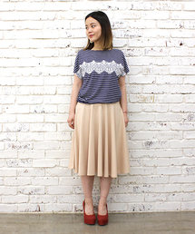 mystic | ポンチフレアースカート(スカート)