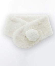 Catherine Cottage（キャサリンコテージ）の「ポンポンファーマフラー M（マフラー）」