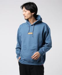 DOUBLE STEAL | Embroidery Box 裏起毛パーカー(パーカー)