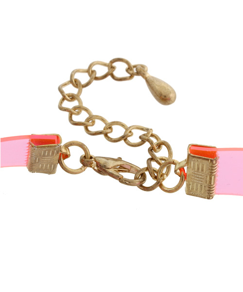 WEGO（ウィゴー）の「WEGO/シェルクリアチョーカー（ネックレス・レディース・ピンク/その他1/ホワイト/パープル・FREE）」の6枚目の写真