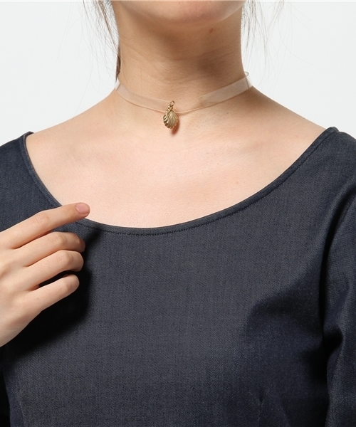 WEGO（ウィゴー）の「WEGO/シェルクリアチョーカー（ネックレス・レディース・ピンク/その他1/ホワイト/パープル・FREE）」の7枚目の写真