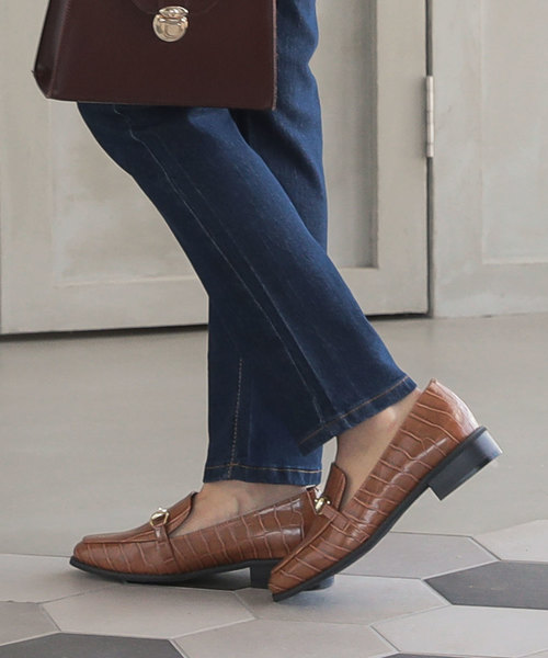 KOBE LETTUCE（コウベレタス）の「ビット付きローファー（ローファー・レディース・ブラウン系その他/ブラック/その他/レッド系その他・S/M/L/LL）」の3枚目の写真