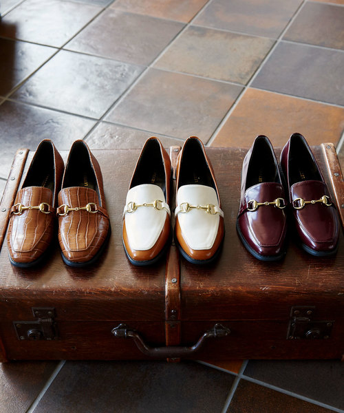 KOBE LETTUCE（コウベレタス）の「ビット付きローファー（ローファー・レディース・ブラウン系その他/ブラック/その他/レッド系その他・S/M/L/LL）」の4枚目の写真