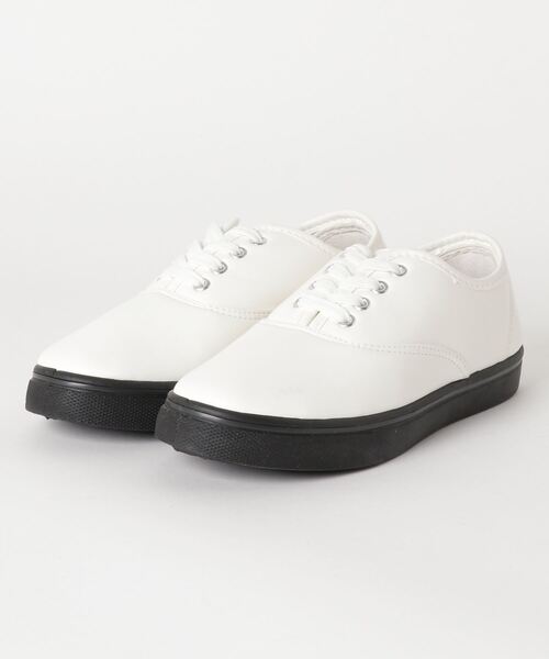 AAA（トリプルエー）の「AAA / ローテクスニーカー（2324）（スニーカー・レディース・カーキ/ネイビー/ブラック/ホワイト/レッド/シルバー/ホワイト×ブラック/ブラック系その他/レッド系その他/ホワイト系その他/ブラック系その他2/ブルー系その他2/ピンク/ライトブルー/グレー系その他/ブルー系その他3/ワイン/キナリ/ホワイト系その他2/ブラウン/グレー/ブルー系その他/グリーン/ベージュ/オレンジ/チェック/ブラック×ブラック/イエロー・42/44/36/40/34/38/26/32/22/24/28/30）」の3枚目の写真