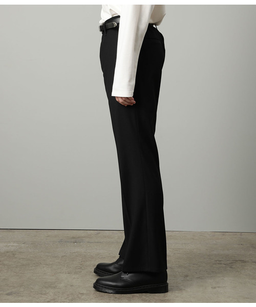 JUNRED(ジュンレッド)の「【WEB限定アイテム】TRフレアパンツ(その他パンツ・メンズ・ブラック/チャコールグレー・S/M/L)」の4枚目の写真