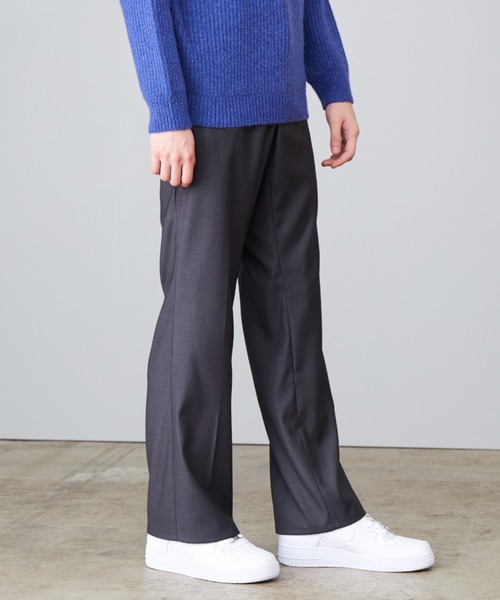 JUNRED(ジュンレッド)の「【WEB限定アイテム】TRフレアパンツ(その他パンツ・メンズ・ブラック/チャコールグレー・S/M/L)」の13枚目の写真