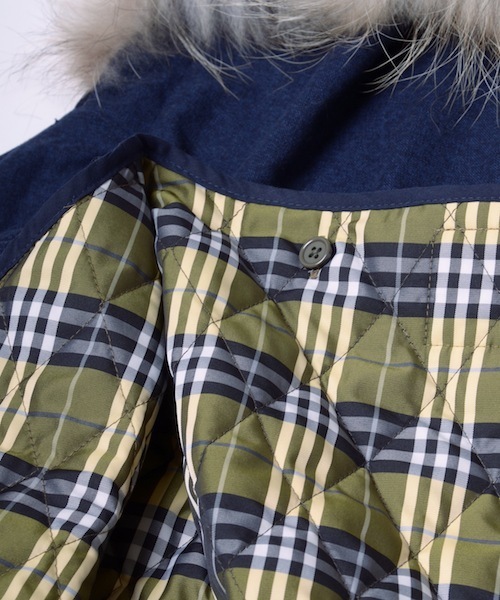 rehacer(レアセル)の「Brush Militaly Long Coat(モッズコート・メンズ・ブラック/ネイビー・LARGE/MEDIUM/SMALL)」の8枚目の写真