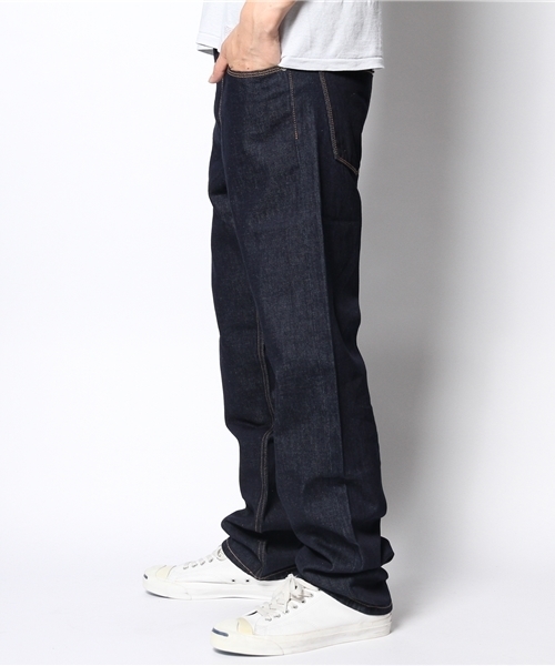 WEGO（ウィゴー）の「WEGO/レギュラーデニムパンツ（デニムパンツ・メンズ・ダークインディゴブルー・SMALL/MEDIUM/LARGE）」の7枚目の写真