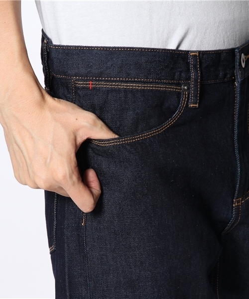 WEGO（ウィゴー）の「WEGO/レギュラーデニムパンツ（デニムパンツ・メンズ・ダークインディゴブルー・SMALL/MEDIUM/LARGE）」の3枚目の写真