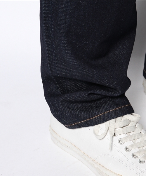 WEGO（ウィゴー）の「WEGO/レギュラーデニムパンツ（デニムパンツ・メンズ・ダークインディゴブルー・SMALL/MEDIUM/LARGE）」の4枚目の写真