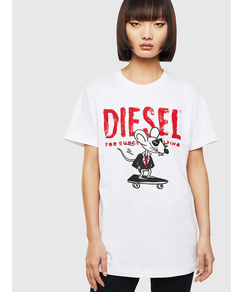 DIESEL（ディーゼル）の「ユニセックス Tシャツ（Tシャツ/カットソー  
