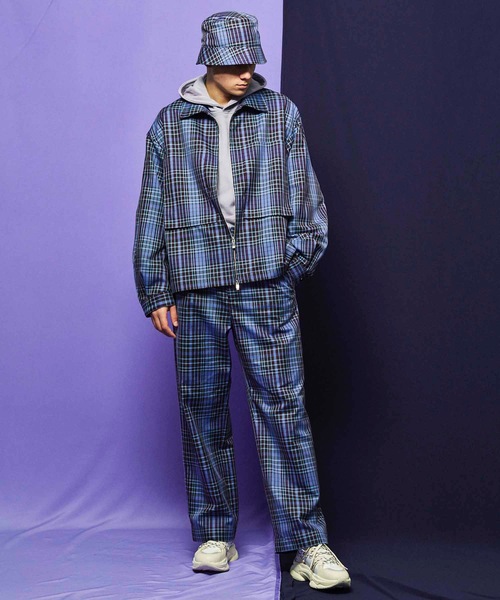 MAISON SPECIAL（メゾンスペシャル）の「チェック×無地リバーシブル