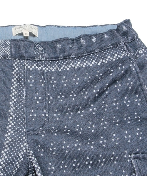 B:MING by BEAMS（ビーミングバイビームス）の「□B ビーミング by ビームス / プリントフリースパンツ（その他パンツ・メンズ・ネイビー/チャコールグレー・SMALL/MEDIUM/LARGE/X-LARGE）」の12枚目の写真