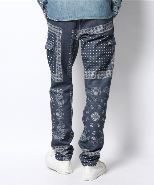 B:MING by BEAMS（ビーミングバイビームス）の「□B ビーミング by ビームス / プリントフリースパンツ（その他パンツ・メンズ・ネイビー/チャコールグレー・SMALL/MEDIUM/LARGE/X-LARGE）」の4枚目の写真