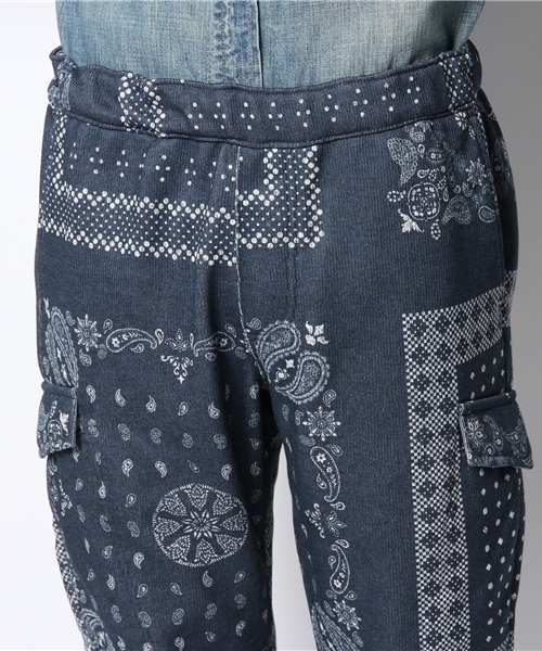 B:MING by BEAMS（ビーミングバイビームス）の「□B ビーミング by ビームス / プリントフリースパンツ（その他パンツ・メンズ・ネイビー/チャコールグレー・SMALL/MEDIUM/LARGE/X-LARGE）」の5枚目の写真