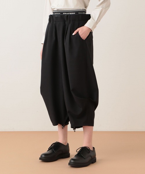 FRAPBOIS(フラボア)の「スティッパーパンツ(その他パンツ・レディース・ブラック/ネイビー・1/0)」の2枚目の写真