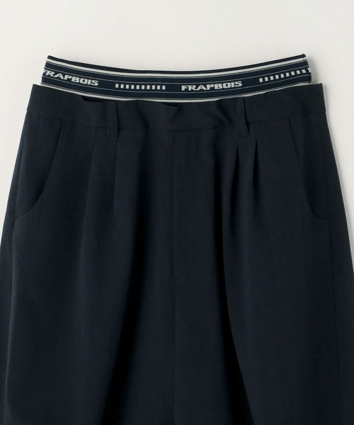 FRAPBOIS(フラボア)の「スティッパーパンツ(その他パンツ・レディース・ブラック/ネイビー・1/0)」の11枚目の写真