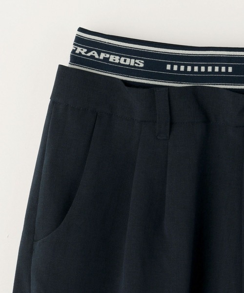 FRAPBOIS(フラボア)の「スティッパーパンツ(その他パンツ・レディース・ブラック/ネイビー・1/0)」の10枚目の写真