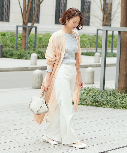 DouDou（ドゥドゥ）の「ボイルドルマンワンピース（ワンピース・レディース・カーキ/オレンジ/ラベンダー・FREE）」の10枚目の写真