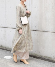 Marient | ペイズリーシフォンワンピ （ZOZOTOWN限定）(ワンピース)