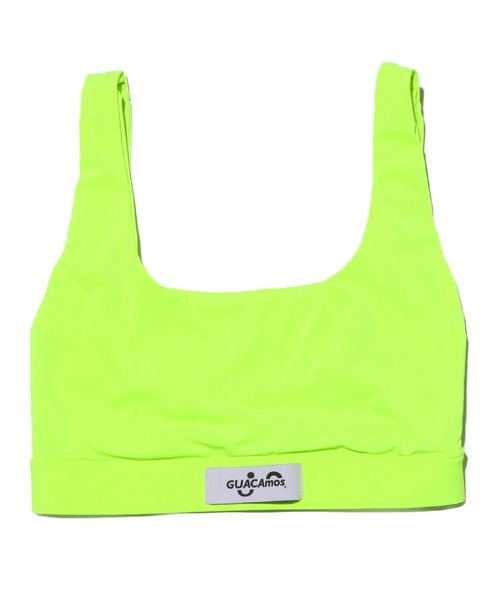 GUACAMOLE（ガカモレ）の「GUACAmos tank bra / ガカモス  タンクブラ（ブラジャー・レディース・ライム/ベージュ/ブラック/オレンジ・S/M/M/L）」の3枚目の写真