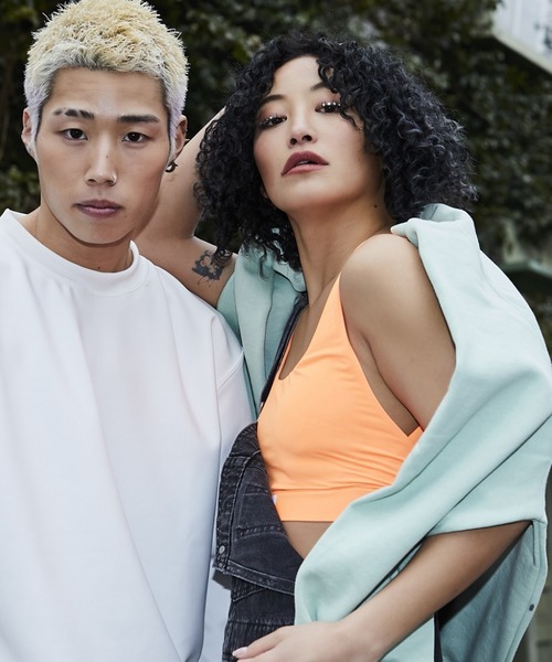 GUACAMOLE（ガカモレ）の「GUACAmos tank bra / ガカモス  タンクブラ（ブラジャー・レディース・ライム/ベージュ/ブラック/オレンジ・S/M/M/L）」の4枚目の写真