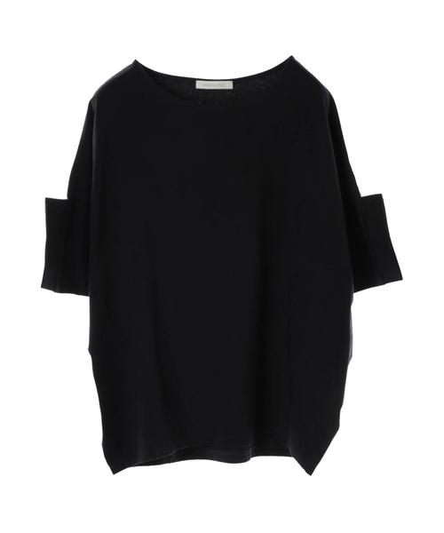 AMERICAN HOLIC（アメリカンホリック）の「変形ドルマンカットチュニック（Tシャツ/カットソー・レディース・ネイビー/オフホワイト/ライトベージュ・FREE）」の10枚目の写真