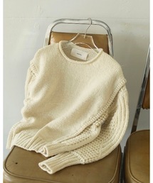 ✴︎新品未使用✴︎TODAYFUL VintageSweatPullover TODAYFUL（トゥデイフル）の「ヴィンテージハンドニット（ニット