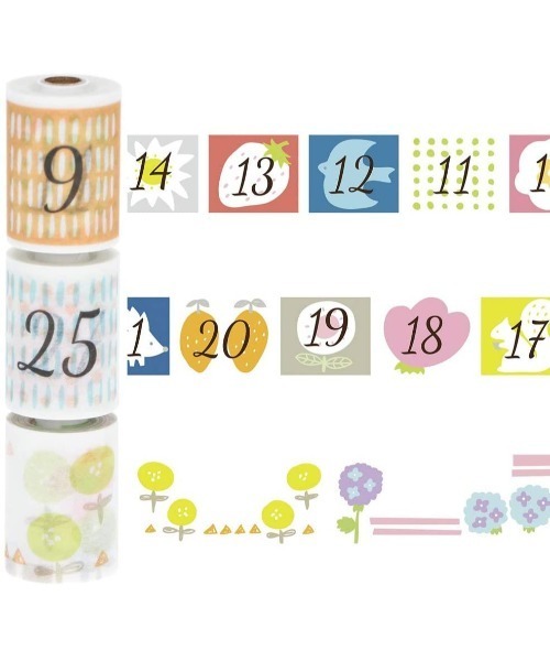 MARK'S（マークス）の「マスキングテープ 手帳 水性ペンで書けるマスキングテープ・ミシン目入り・スリム・手帳デコ 「マステ」（ステッカー/テープ・レディース・ブルー/その他1/その他2/その他3/その他4/その他5/パープル系その他/ピンク系その他/その他6/その他7/パープル系その他2/ピンク系その他2・FREE）」の10枚目の写真