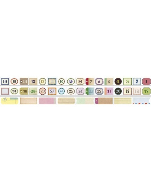 MARK'S（マークス）の「マスキングテープ 手帳 水性ペンで書けるマスキングテープ・ミシン目入り・スリム・手帳デコ 「マステ」（ステッカー/テープ・レディース・ブルー/その他1/その他2/その他3/その他4/その他5/パープル系その他/ピンク系その他/その他6/その他7/パープル系その他2/ピンク系その他2・FREE）」の19枚目の写真