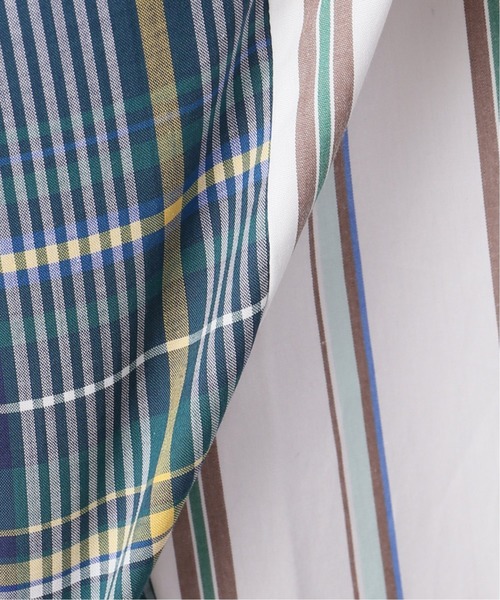 Bonum(ボナム)の「マドラスチェック パネルスカート(スカート・レディース・ネイビー/ブルー系その他・FREE)」の5枚目の写真