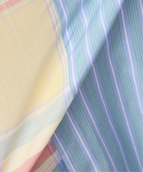 Bonum(ボナム)の「マドラスチェック パネルスカート(スカート・レディース・ネイビー/ブルー系その他・FREE)」の6枚目の写真