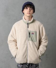 BEN DAVIS/WHITE LABEL | 【 BEN DAVIS （ ベンデイビス ）】ソフトボア バイカラー ナイロン切替 ジャケット / ライトアウター(その他アウター)