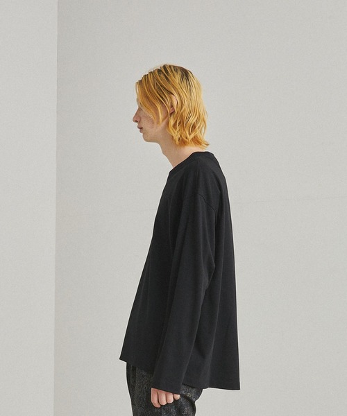 UNITED TOKYO（ユナイテッドトウキョウ）の「テクノラマスムースロングスリーブTシャツ（Tシャツ/カットソー・メンズ・ホワイト/カーキ/ブラック/ブラック×ホワイト/ベージュ/マルチ・3/1/2）」の18枚目の写真