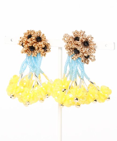 tone(トーン)の「【Tie】flower dance・ピアス(ピアス(両耳用)・レディース・その他1/その他2・FREE)」の2枚目の写真