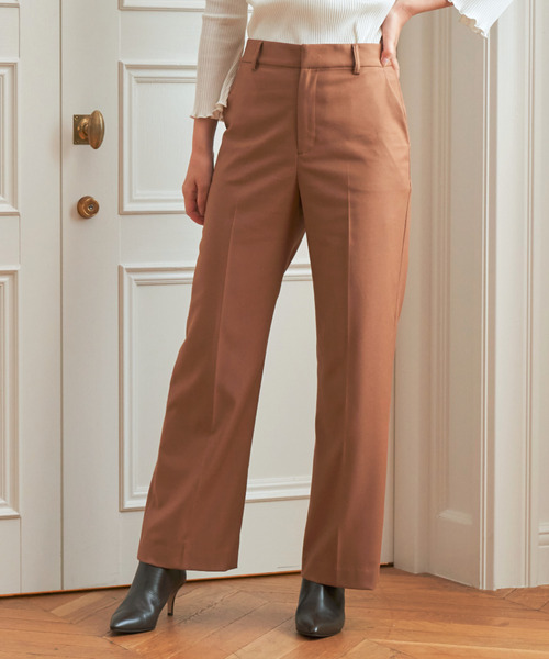 ANAYI（アナイ）の「ギャバストレッチストレートパンツ（その他パンツ  