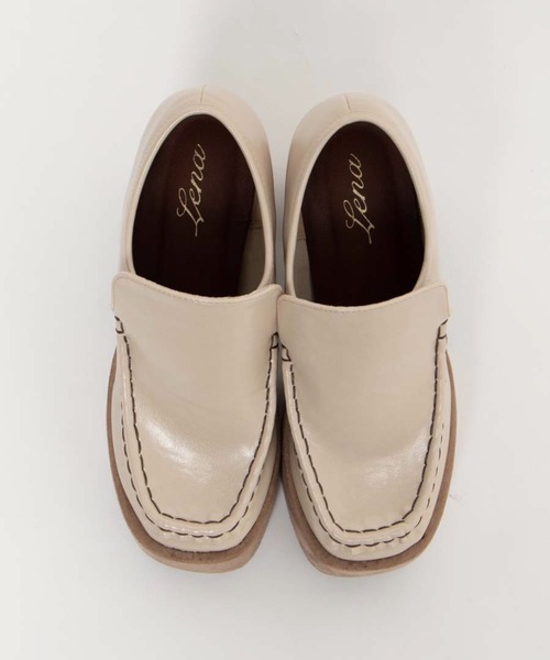 WEGO(ウィゴー)の「WEGO/スクエアトゥチャンキーヒールシューズ(ブーツ・レディース・ブラック/ブラウン/アイボリー・SMALL/MEDIUM/LARGE)」の14枚目の写真