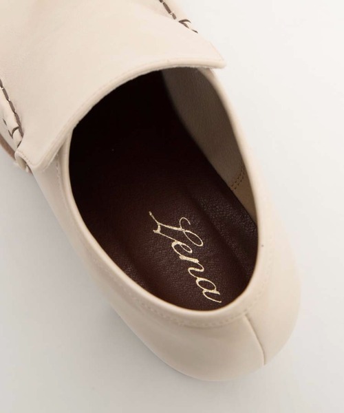 WEGO(ウィゴー)の「WEGO/スクエアトゥチャンキーヒールシューズ(ブーツ・レディース・ブラック/ブラウン/アイボリー・SMALL/MEDIUM/LARGE)」の8枚目の写真