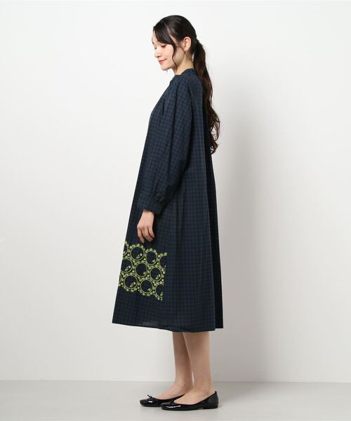 新品☆SUPER HAKKA☆レーヨンシャツワンピース 新品☆SUPER HAKKA☆レーヨンシャツワンピース