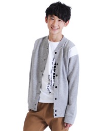 GLAZOS | 裏毛・抗菌防臭加工袖ライン切り替えスタジャン(スタジャン)