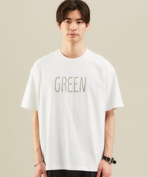 green label relaxing（グリーンレーベルリラクシング）の「★ [ GLR/ lab ] OGC ロゴ クルーネック Tシャツ Ⅰ（Tシャツ/カットソー・メンズ・ブラック/イエロー/オリーブ/ホワイト・M/S/XL/L）」の20枚目の写真