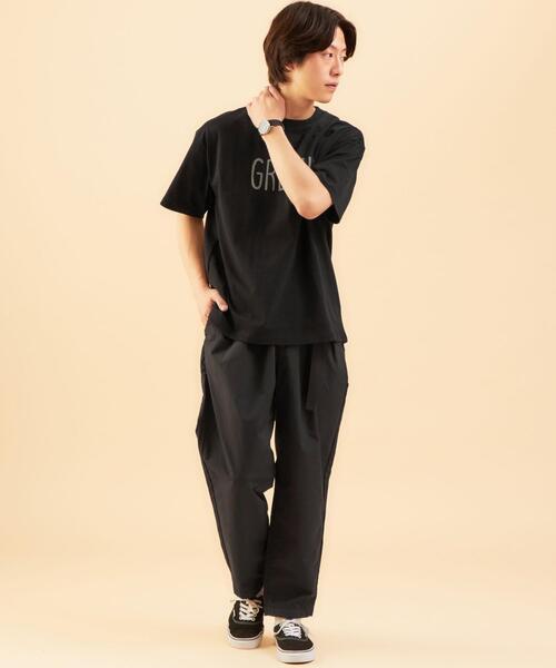 green label relaxing（グリーンレーベルリラクシング）の「★ [ GLR/ lab ] OGC ロゴ クルーネック Tシャツ Ⅰ（Tシャツ/カットソー・メンズ・ブラック/イエロー/オリーブ/ホワイト・M/S/XL/L）」の17枚目の写真