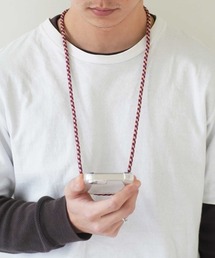 dictionary（ディクショナリー）の「【dictionary】マーブル 編み込み ストラップ付き クリアiPhoneケース（スマホケース/カバー）」