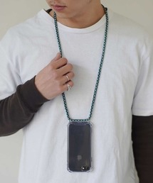 dictionary（ディクショナリー）の「【dictionary】マーブル 編み込み ストラップ付き クリアiPhoneケース（スマホケース/カバー）」