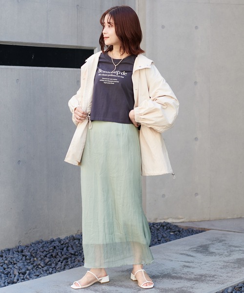 DISCOAT（ディスコート）の「ラメシアーマーメイドスカート（スカート・レディース・ホワイト系その他/グレー/ミント・FREE）」の18枚目の写真