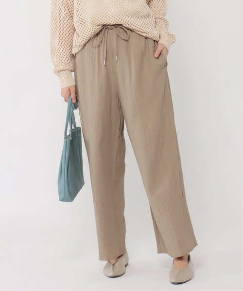 LBC（エルビーシー）の「クリンクルイージーパンツ（その他パンツ・レディース・ブラック/ベージュ/ダークオリーブ・M/L）」の17枚目の写真